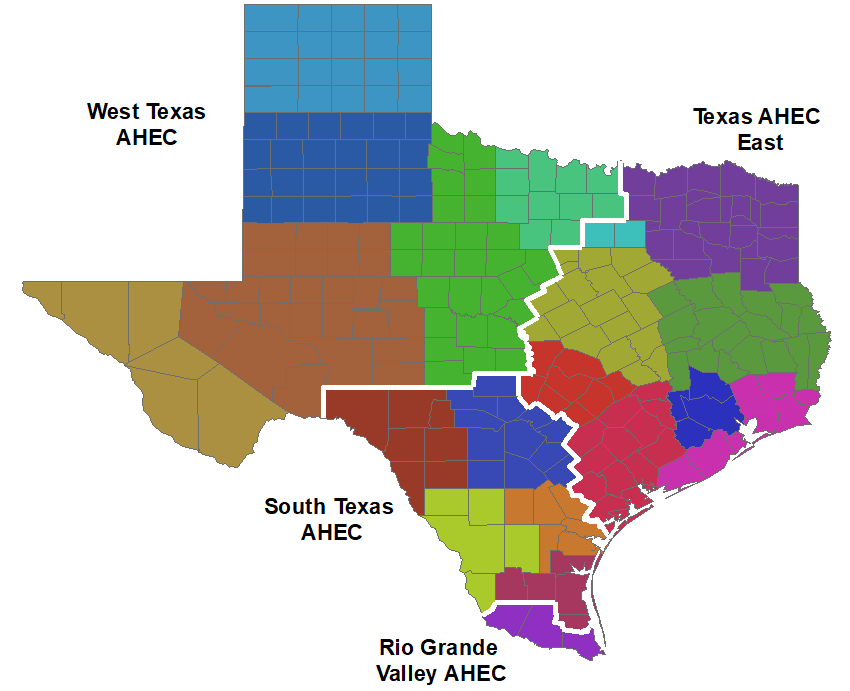 AHEC Map